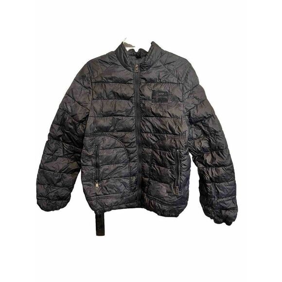 NAPAPIJRI Geographic Blue Jacket size Small Mens Full Zip.              Aa - Picture 1 of 15
